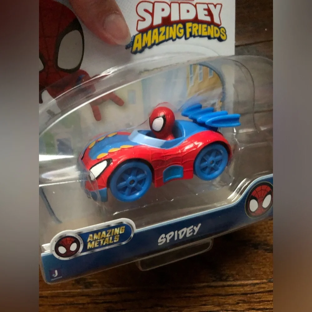 *NEW* Disney Jr. Marvel Spidey & His Amazing Friends: 3-Pack Die-cast Metal Cars